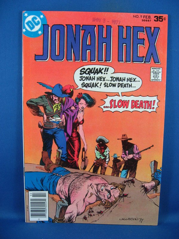 Jonah Hex #9 (DC Comics, 2006), raw comic book in NM- condition — front cover