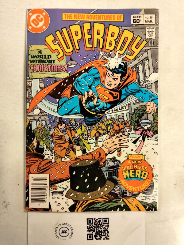 Superboy #39 (DC Comics, 1955), raw comic book in NM condition — front cover