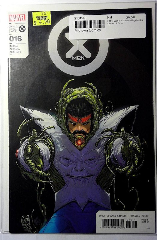 X-Men #16 (Marvel Comics, 2022), raw comic book in NM 9.4 condition — front cover