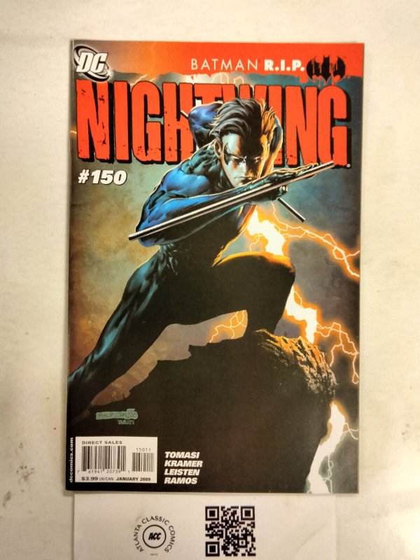 Nightwing #150 (DC Comics, 2009), raw comic book in NM condition — front cover