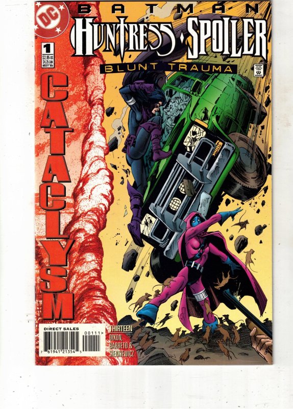Batman: Spoiler / Huntress - Blunt Trauma 1998 RatCatcher Spoiler SuperGrade NM+ (DC Comics, 1998), raw comic book in NM+ condition — front cover