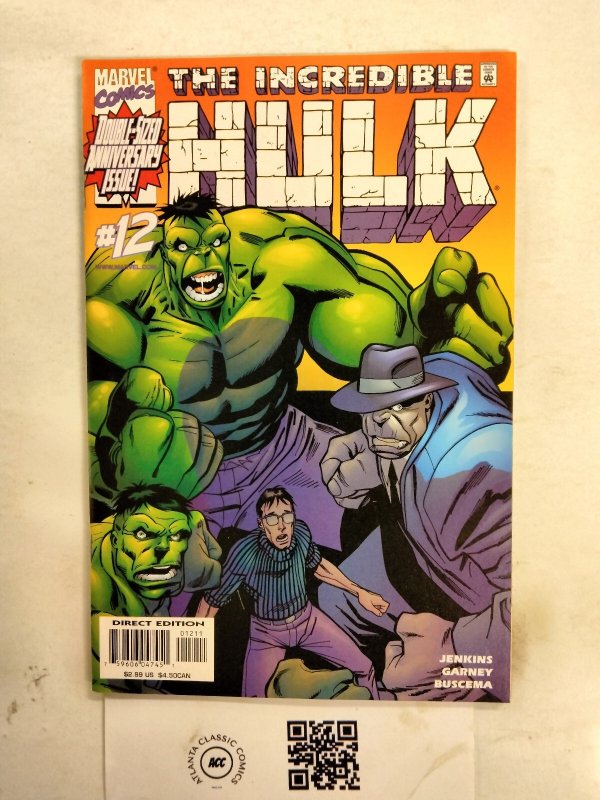 Incredible Hulk #12 (Marvel Comics), raw comic book in NM condition — front cover