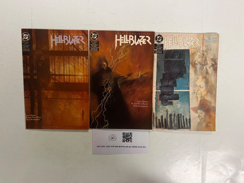 3 Hell Blazer DC Comic Books #14, raw, ungraded comic book — front cover