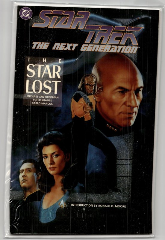 Star Trek: The Next Generation - the Starlost #1 (Marvel Comics, 1997), raw, ungraded comic book — front cover