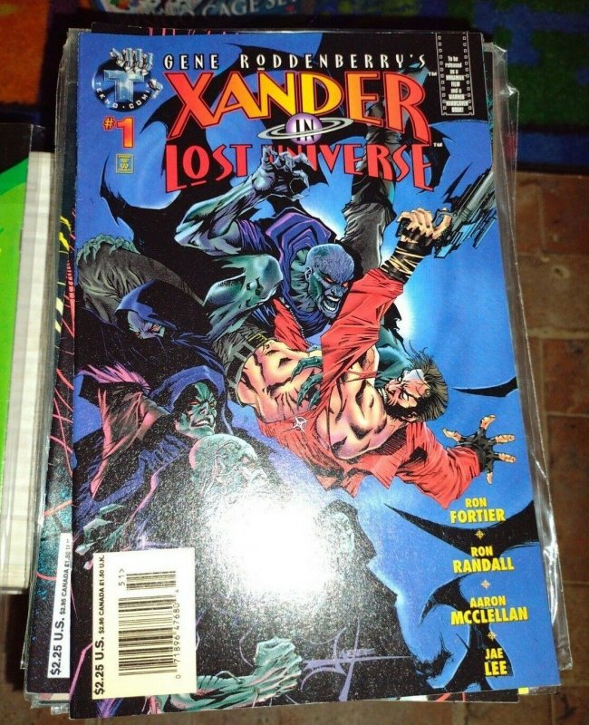 Xander and the Lost Universe #1 (1995), raw, ungraded comic book — front cover