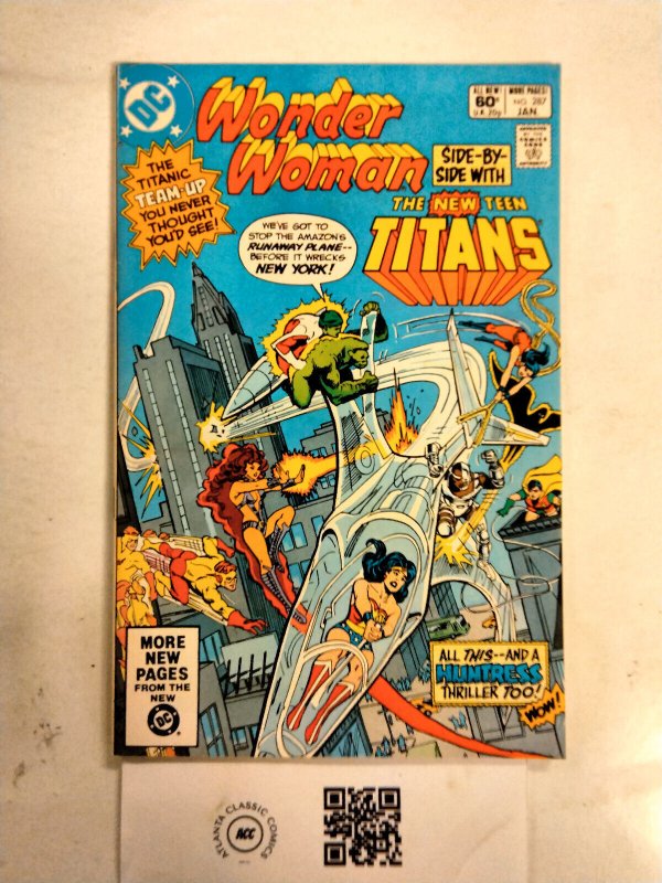 Wonder Woman #287 (DC Comics), raw comic book in NM condition — front cover