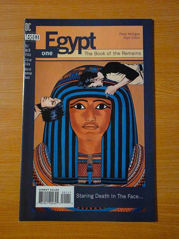 Egypt #1 (DC Comics, 1995), raw comic book in NM condition — front cover