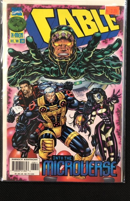 Cable #38 (Marvel Comics, 1996), raw, ungraded comic book — front cover