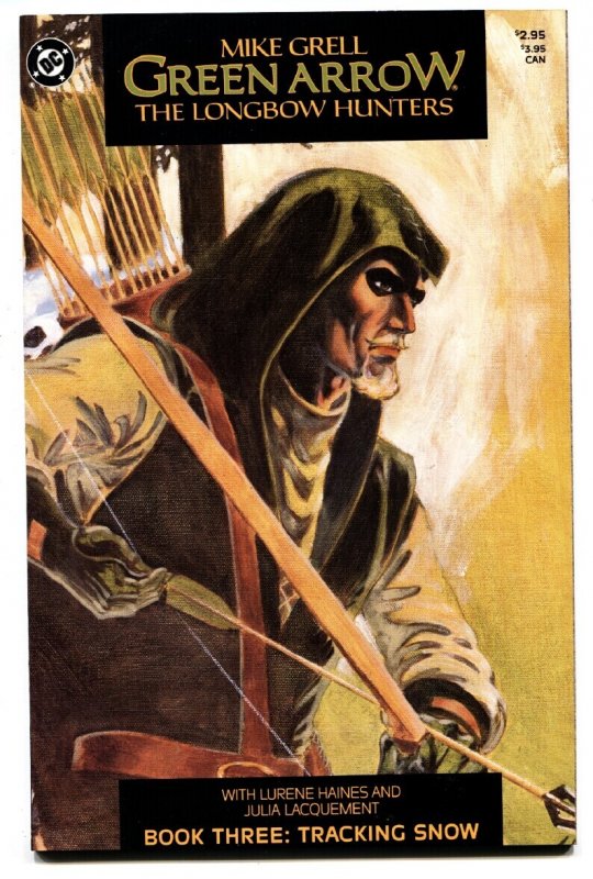 Green Arrow: The Longbow Hunters #3 (DC Comics, 1987), raw comic book in NM- condition — front cover