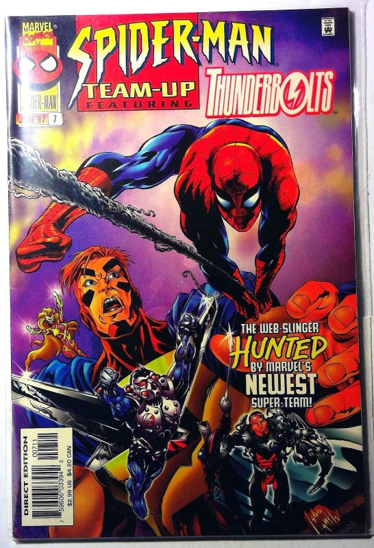 Spider-Man Team-Up #7 (Marvel Comics, 1997), raw, ungraded comic book — front cover