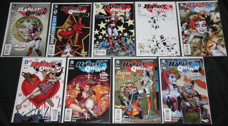 Modern DC Harley Quinn 38 High Grade Comic Lot Vf/nm Batman Bad Girl, raw comic book in VF/NM condition — front cover