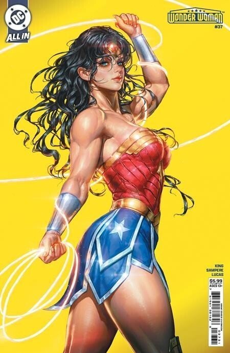 Wonder Woman #37 (DC Comics, 2026), raw, ungraded comic book — front cover