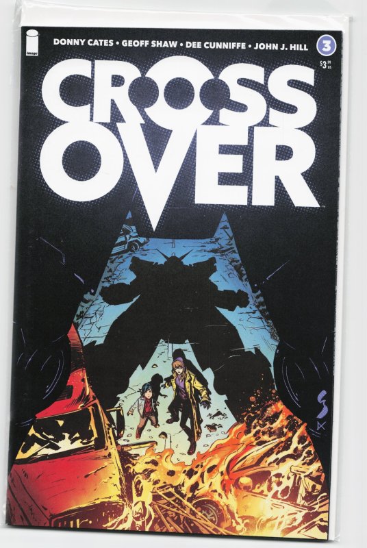 Crossover #3 (2021), raw, ungraded comic book — front cover