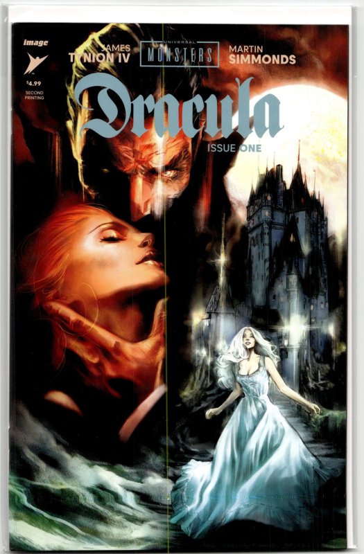 Universal Monsters: Dracula #1 (Image Comics, 2023), raw, ungraded comic book — front cover