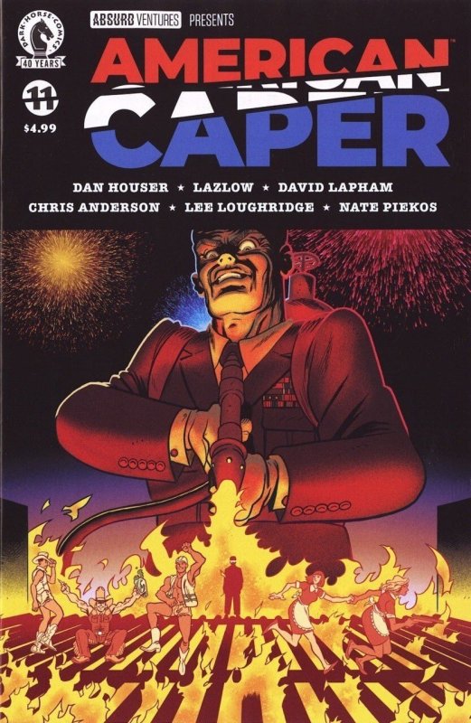 American Caper #11 (Dark Horse Comics, 2026), raw, ungraded comic book — front cover