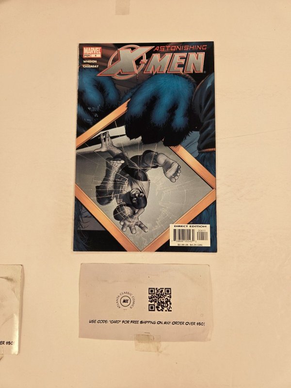 Astonishing X-Men #4 (Marvel Comics, 1995), raw comic book in NM condition — front cover