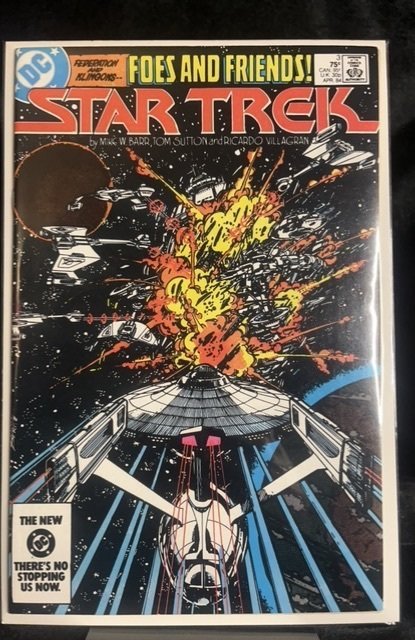 Star Trek #3 (DC Comics, 1984), raw, ungraded comic book — front cover