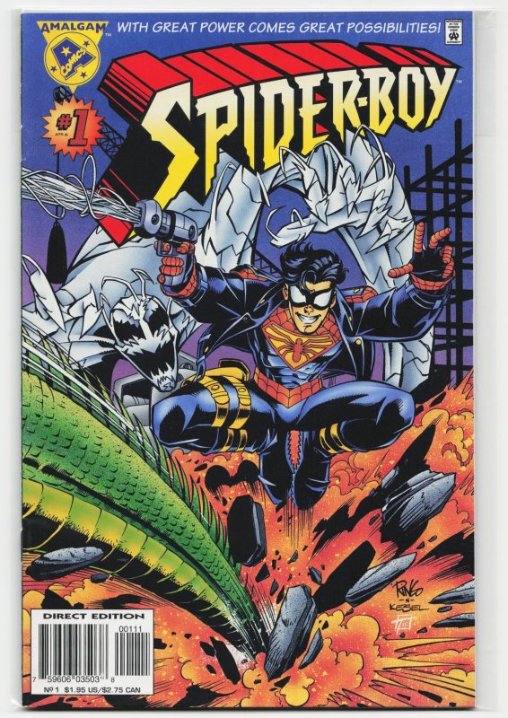 Spider-Boy (1996) Spider-Boy (1996), raw, ungraded comic book — front cover