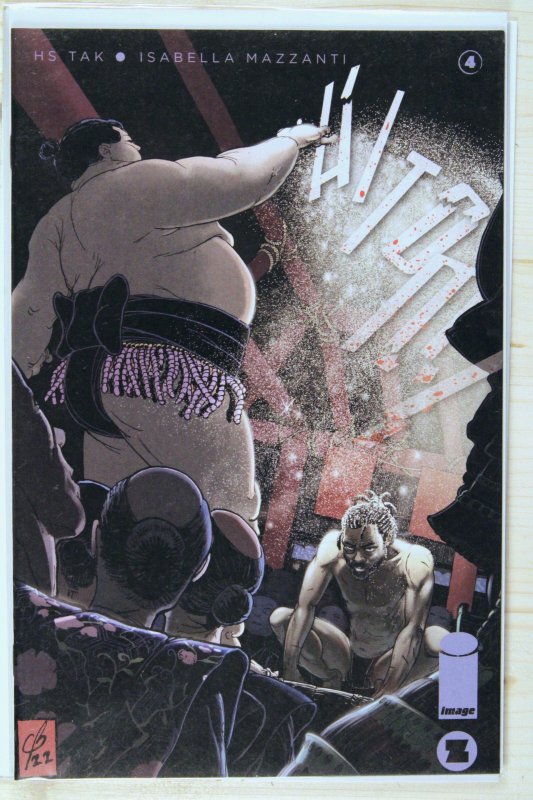 Hitomi #4 (2022), raw comic book in NM+ 9.6 condition — front cover