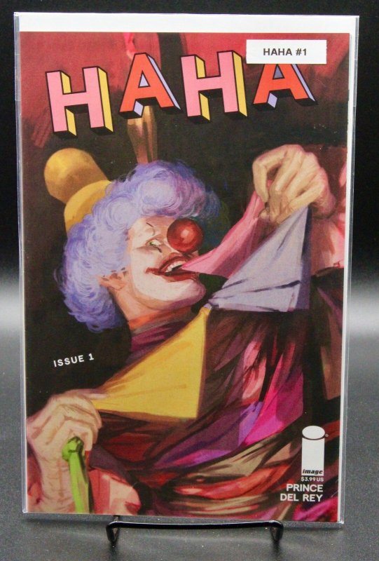 Haha: Bartelby Rejects the Premise #1 (2021), raw comic book in NM condition — front cover