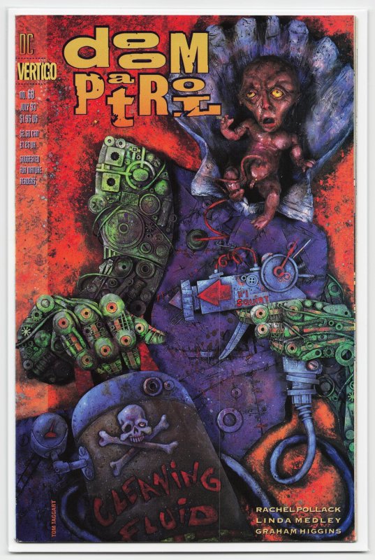 Doom Patrol #68 (DC Comics, 1993), raw, ungraded comic book — front cover