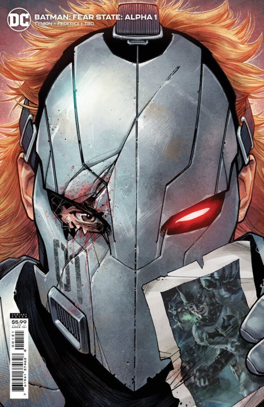 Batman: Fear State: Alpha #1 (2021), raw comic book in VF/NM condition — front cover