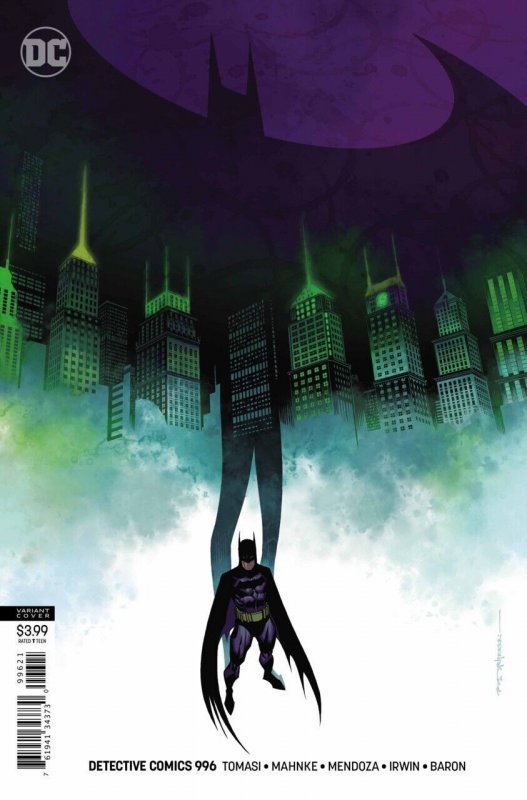 Detective Comics #996 (DC Comics, 2016), raw comic book in VF/NM condition — front cover