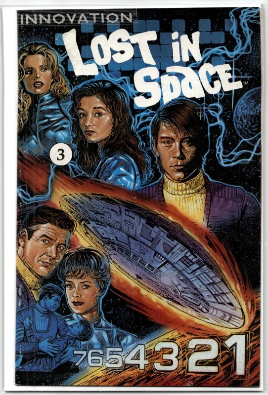 Lost in Space #3 (1991), raw, ungraded comic book — front cover