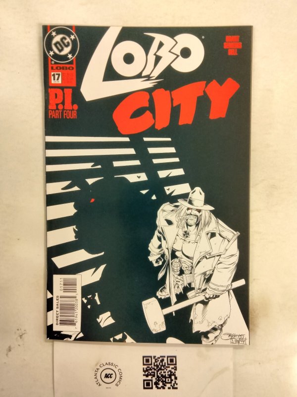 Lobo #17 (DC Comics), raw comic book in NM condition — front cover