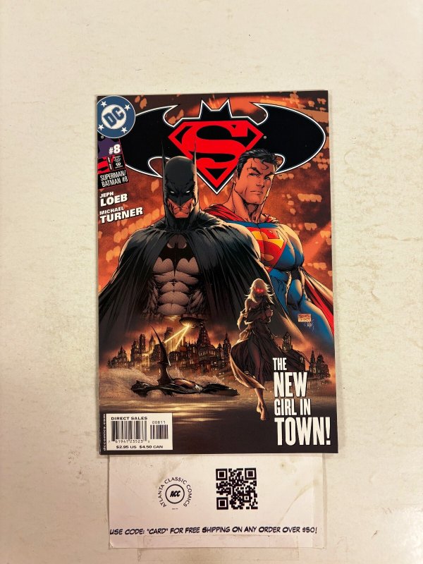 Superman Batman #8 (DC Comics, 2017), raw comic book in NM condition — front cover