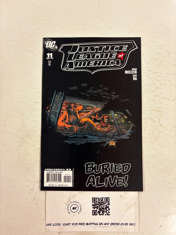 Justice League of America #11 (DC Comics), raw comic book in NM condition — front cover