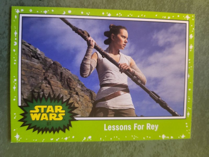 2015 Star Wars: Journey to Star Wars: The Rise of Skywalker Green Parallel #81 (2015), raw, ungraded comic book — front cover