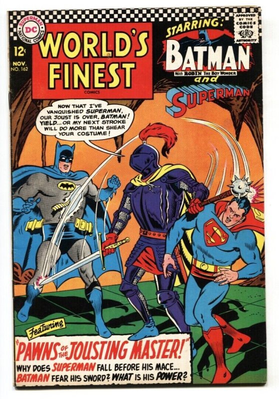 World's Finest #162 (DC Comics, 1966), raw comic book in VF condition — front cover