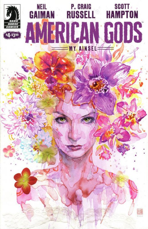 American Gods: My Ainsel #4 (Dark Horse Comics, 2018), raw comic book in VF/NM condition — front cover