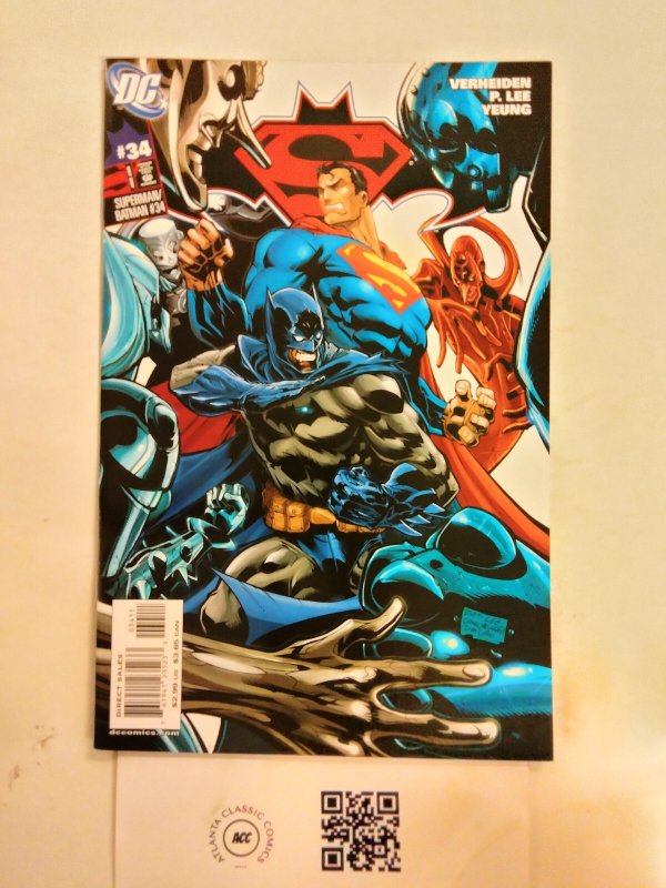 Batman Superman #34 (DC Comics), raw comic book in NM condition — front cover
