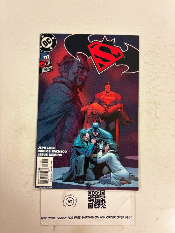 Superman Batman #17 (DC Comics), raw comic book in VF condition — front cover