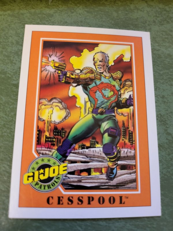 1991 Impel G.I. Joe Trading Card #1 (1991), raw, ungraded comic book — front cover