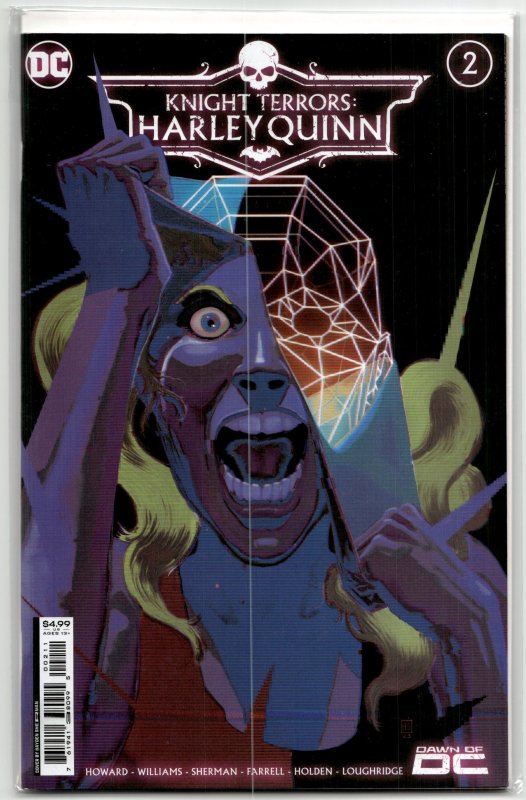 Knight Terrors: Harley Quinn #2 (2023), raw, ungraded comic book — front cover