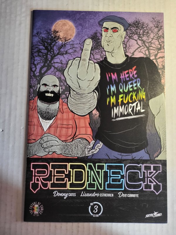 Redneck #3 (2017), raw, ungraded comic book — front cover