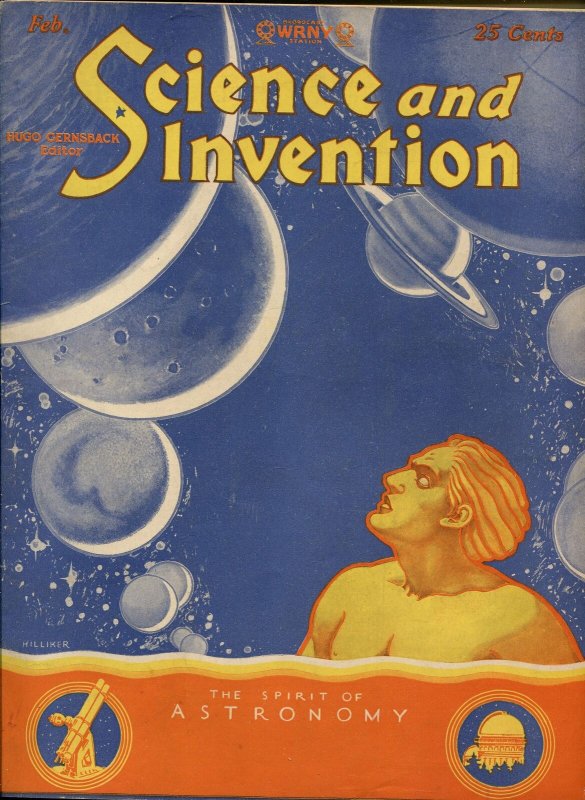 Science AND Invention 02/1929-Gernsback-Severed Dogs HEAD-DUNNINGER-vf, raw, ungraded comic book — front cover