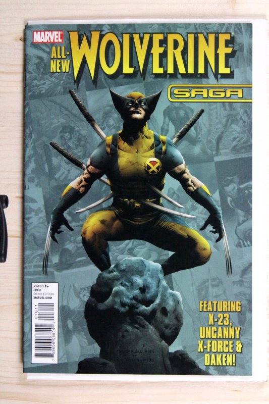 Wolverine Saga #2 (Marvel Comics, 2010), raw comic book in VF/NM 9.0 condition — front cover