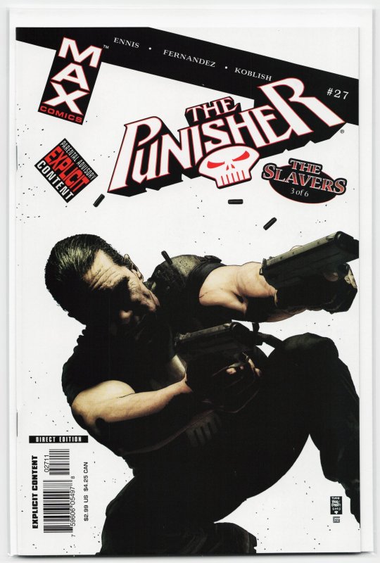 The Punisher: MAX #5 (2006), raw, ungraded comic book — front cover