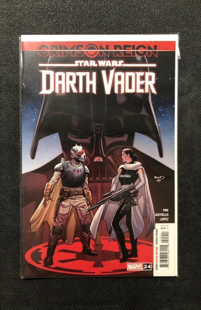 Star Wars: Darth Vader #24 (2022), raw, ungraded comic book — front cover