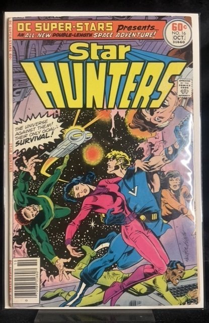 DC Super Stars #16 (DC Comics, 1977), raw, ungraded comic book — front cover