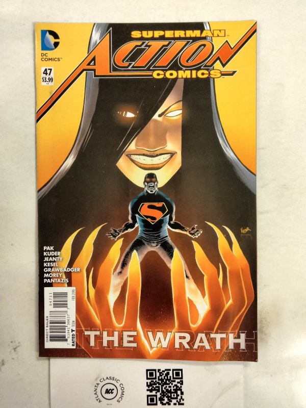 Action Comics #47 (DC Comics), raw comic book in VF condition — front cover