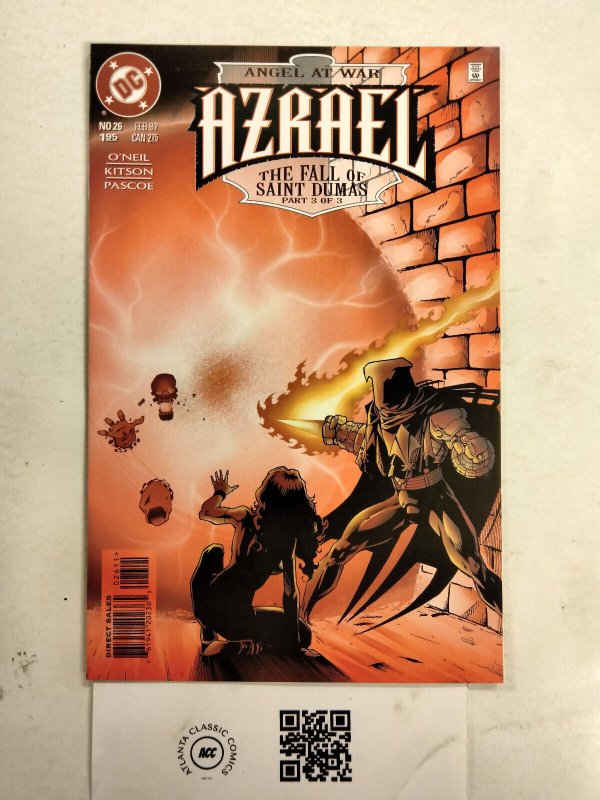 Azrael #26 (DC Comics), raw comic book in NM condition — front cover