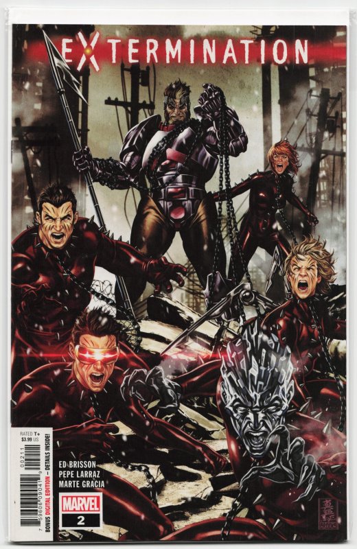 Extermination #2 (2018), raw, ungraded comic book — front cover