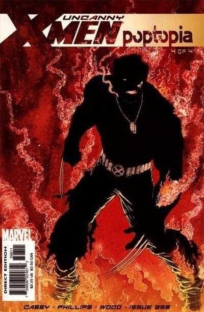 Uncanny X-Men #398 (Marvel Comics), raw comic book in VF/NM condition — front cover