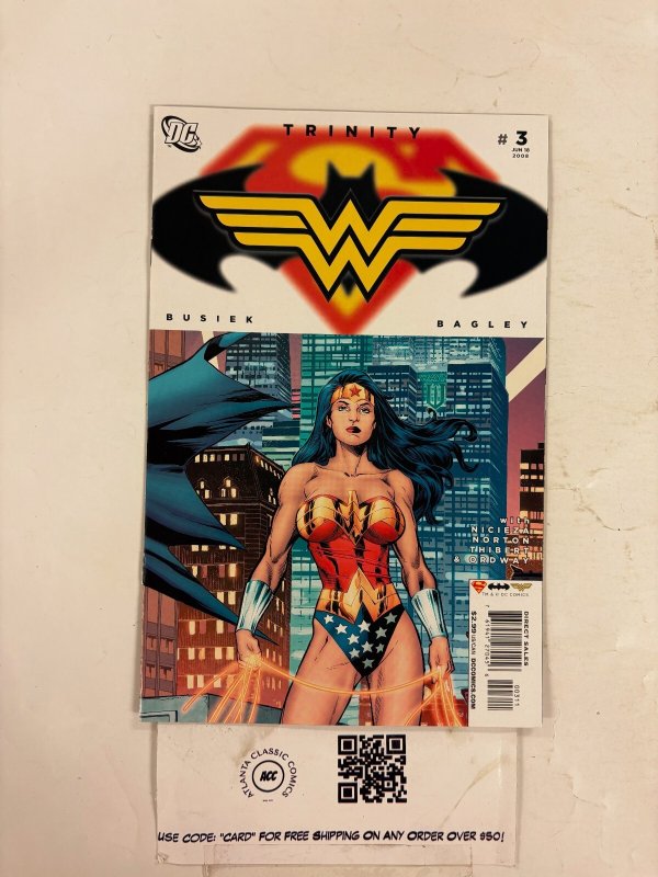 Trinity #3 (DC Comics), raw comic book in NM condition — front cover