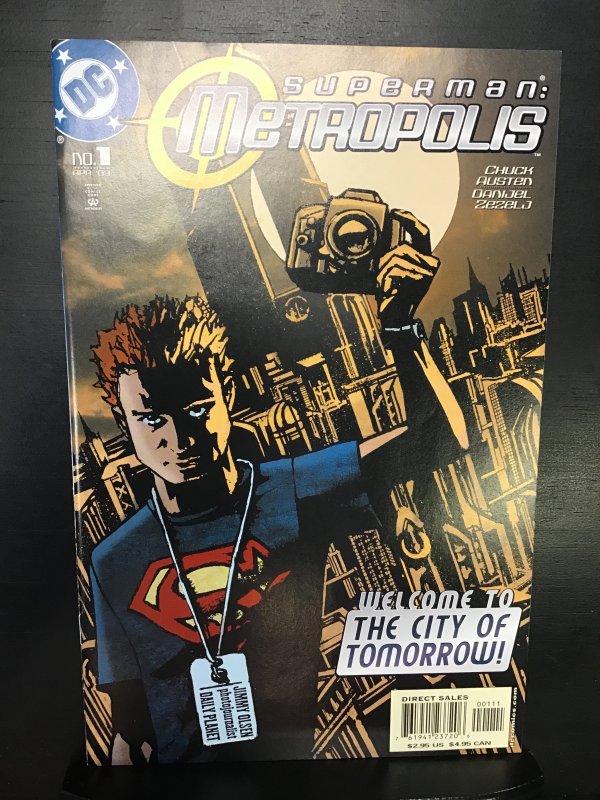 Superman: Metropolis #1 (DC Comics, 2003), raw, ungraded comic book — front cover